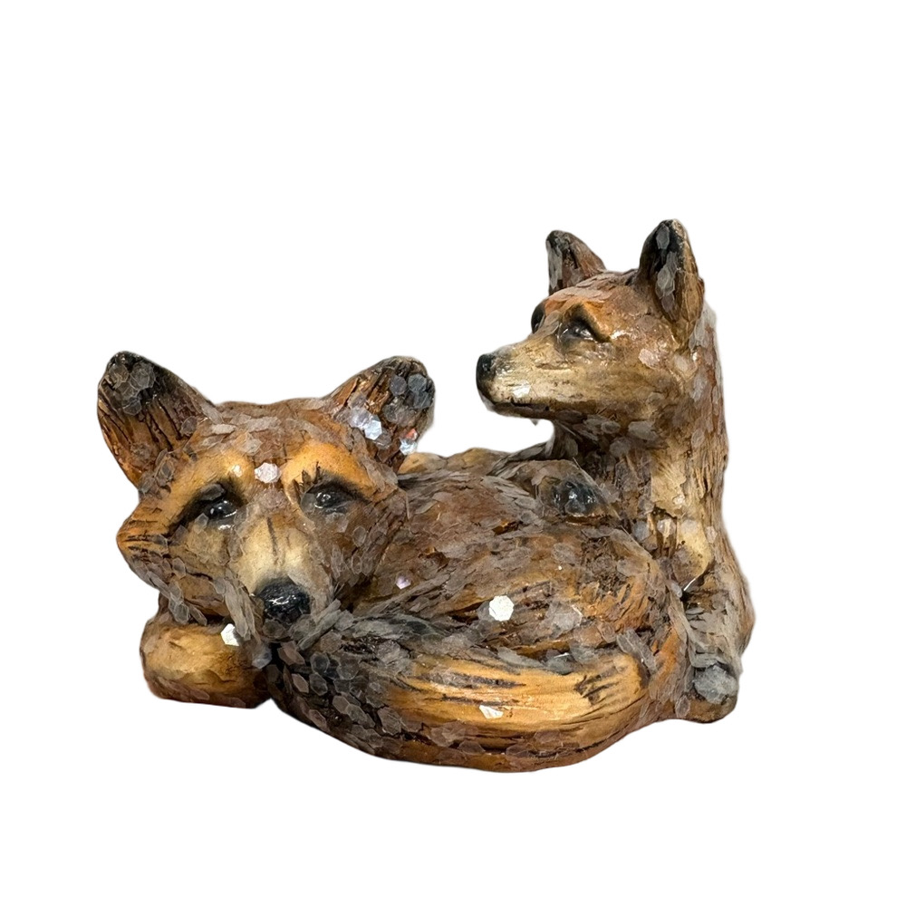 🌸3 For $30🌸Snowy Fox Sculpture Figurine